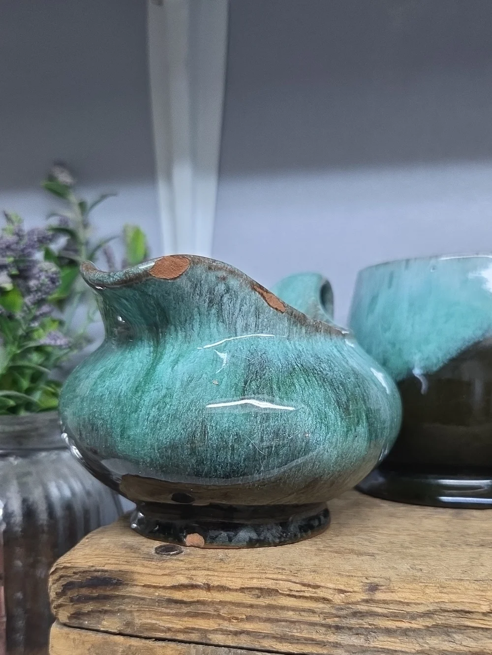 Vintage Evangeline Ware Art Pottery Set
